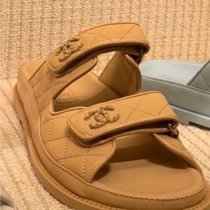 Chanel Quilted Dad Slide/Sandal SOLD OUT